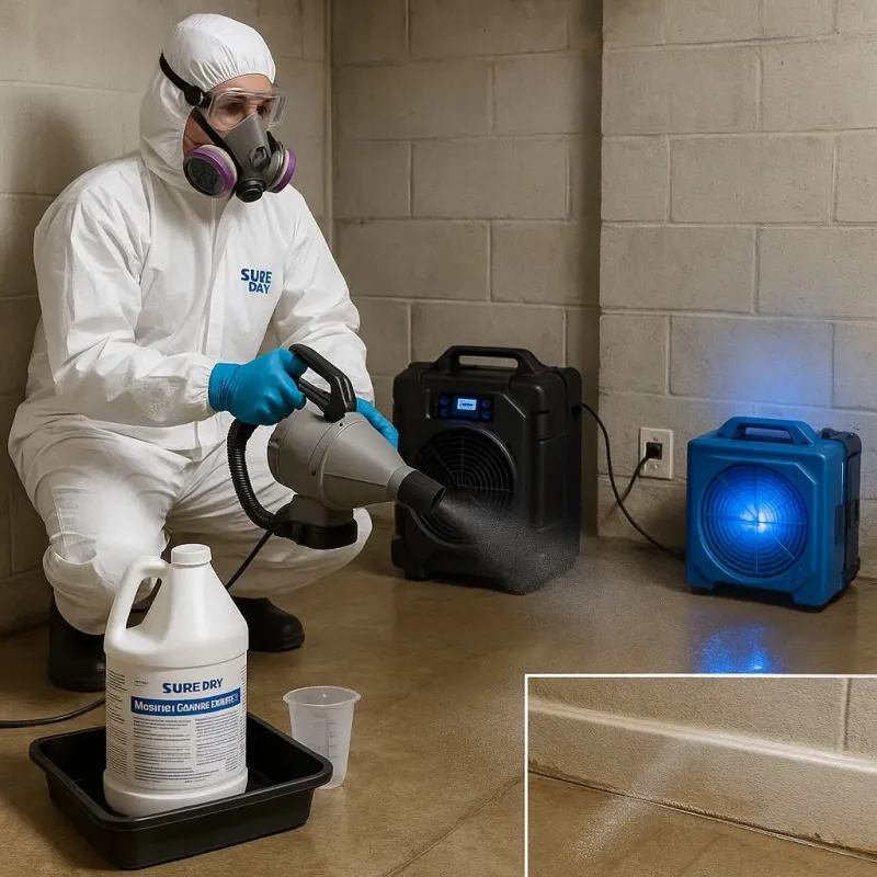 Sanitization and Odor Removal process in Kensington Park, FL