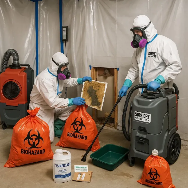 Contaminated Water Handling Protocols process in Kensington Park, FL