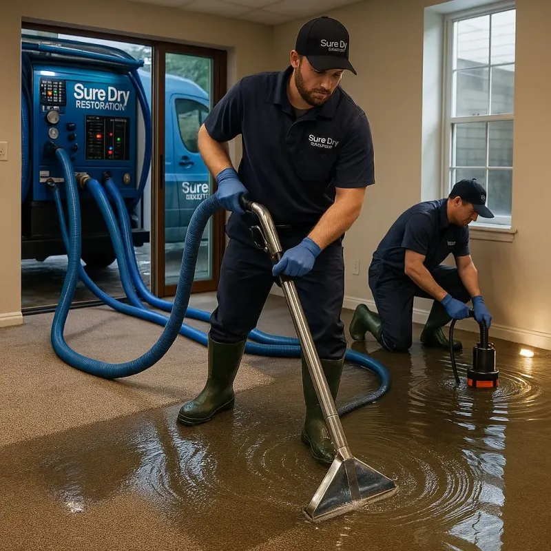 Water Extraction and Removal process in Kensington Park, FL